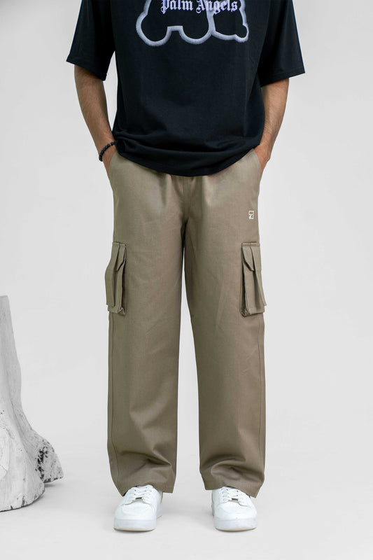 OLIVE DUST CARGO TROUSER