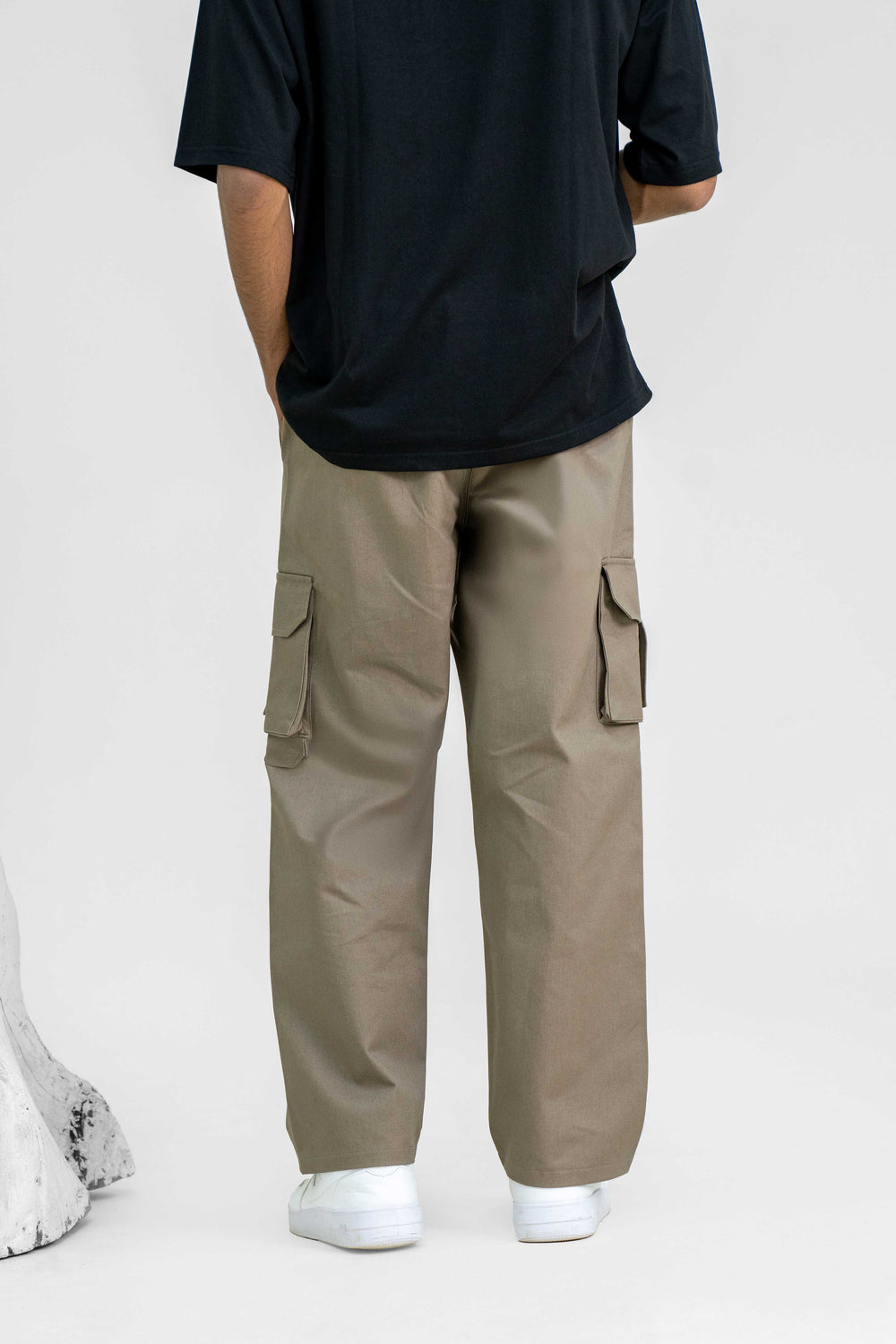 OLIVE DUST CARGO TROUSER