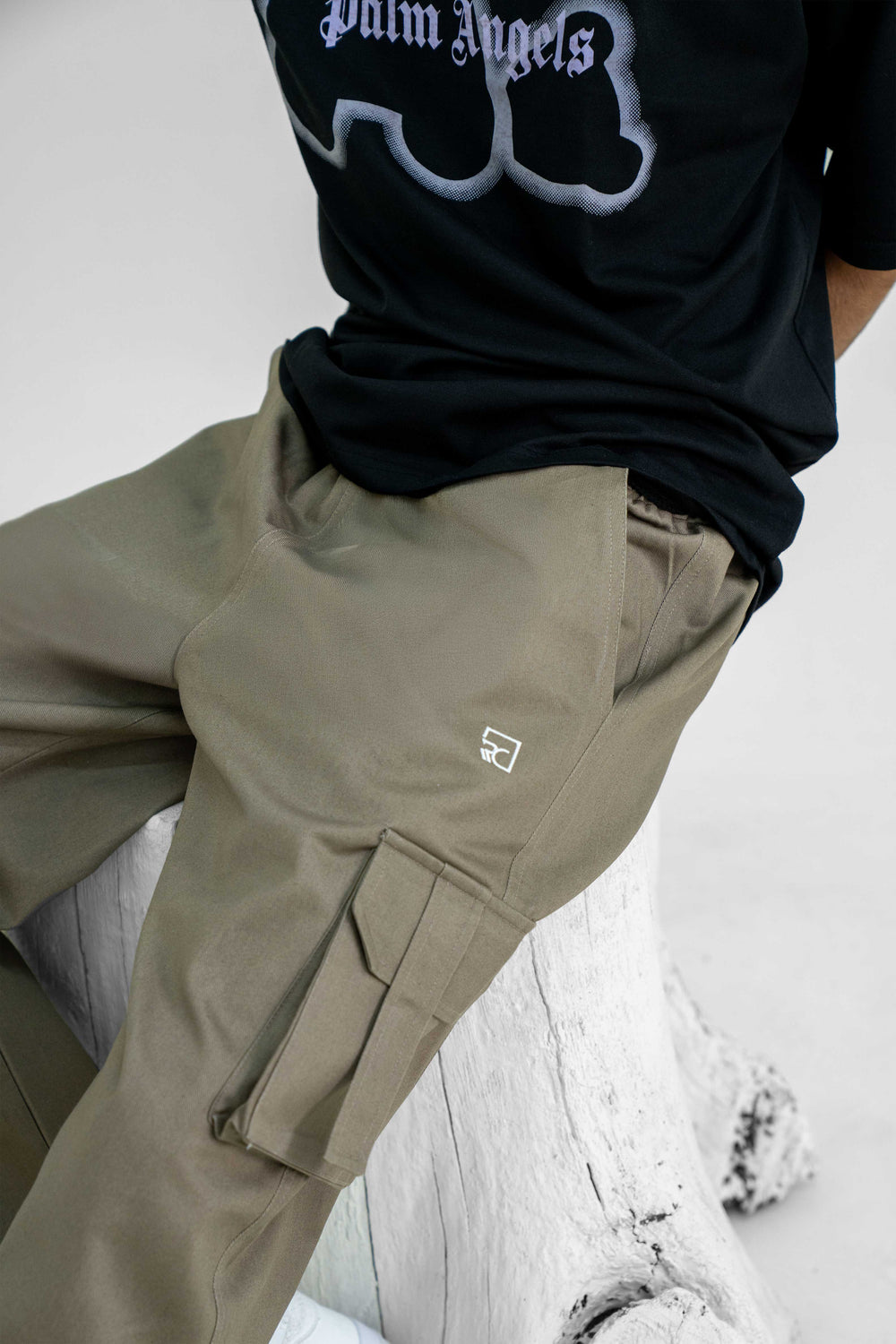 OLIVE DUST CARGO TROUSER