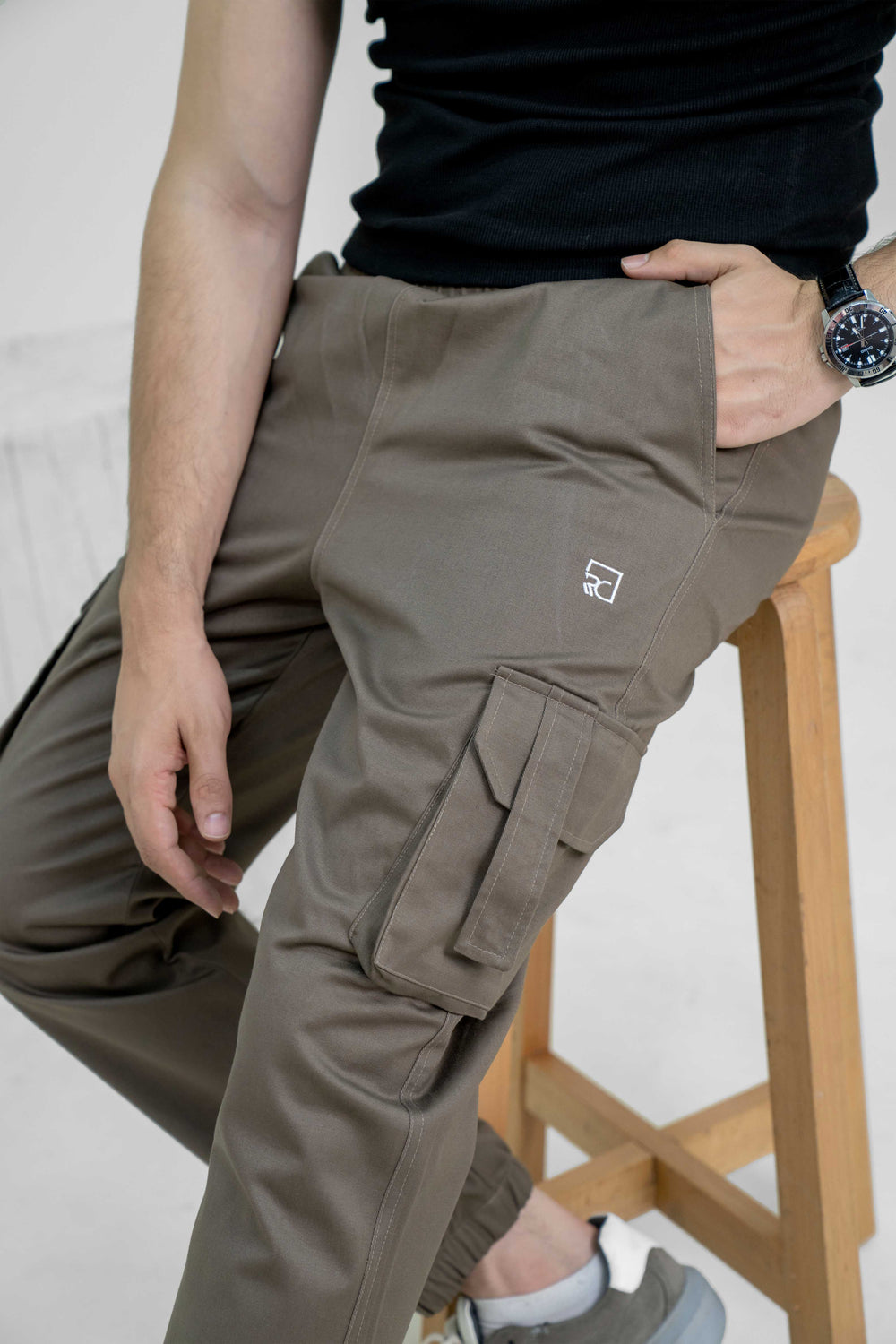 COCOA EDGE SLIM CARGO TROUSER