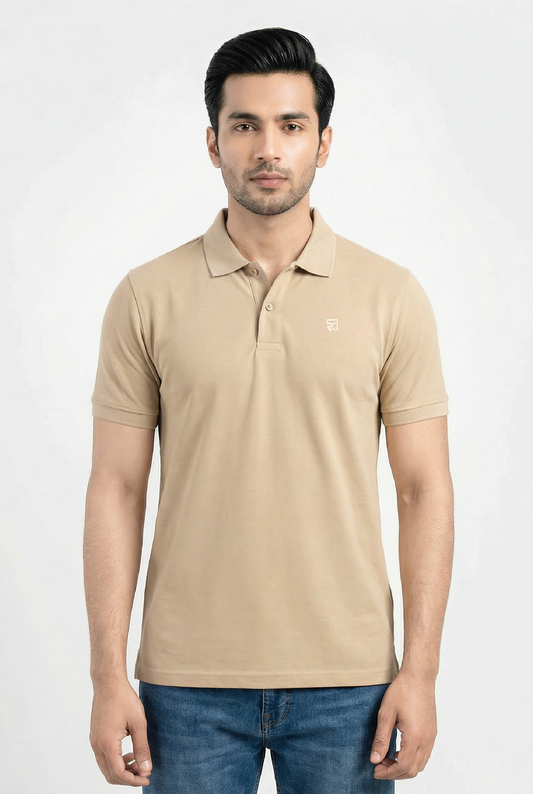 PREMIUM BEIGE POLO SHIRT