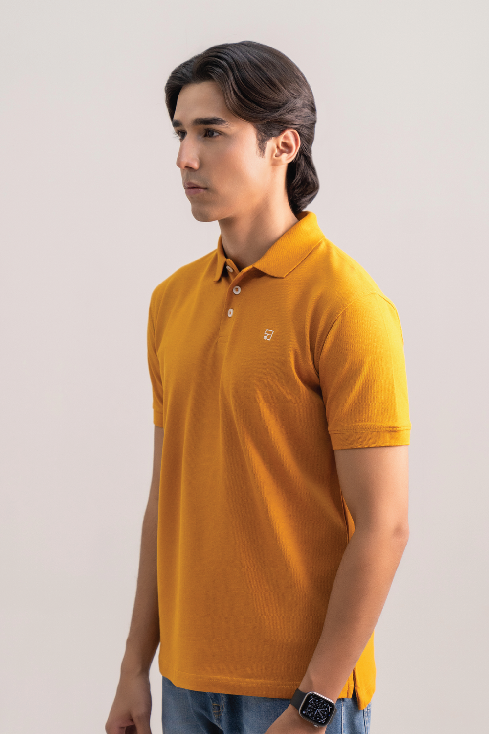 MUSTARD RELAXED FIT TEE