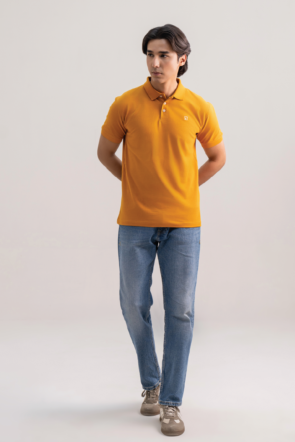 MUSTARD RELAXED FIT TEE