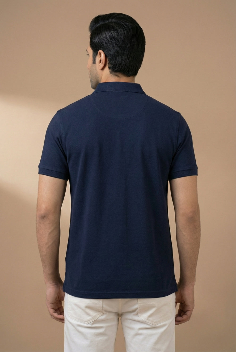 NAVY CASUAL CREW TEE